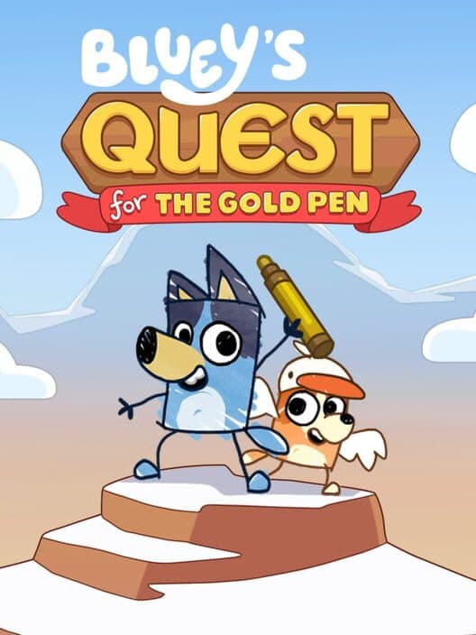 Bluey's Quest for the Gold Pen